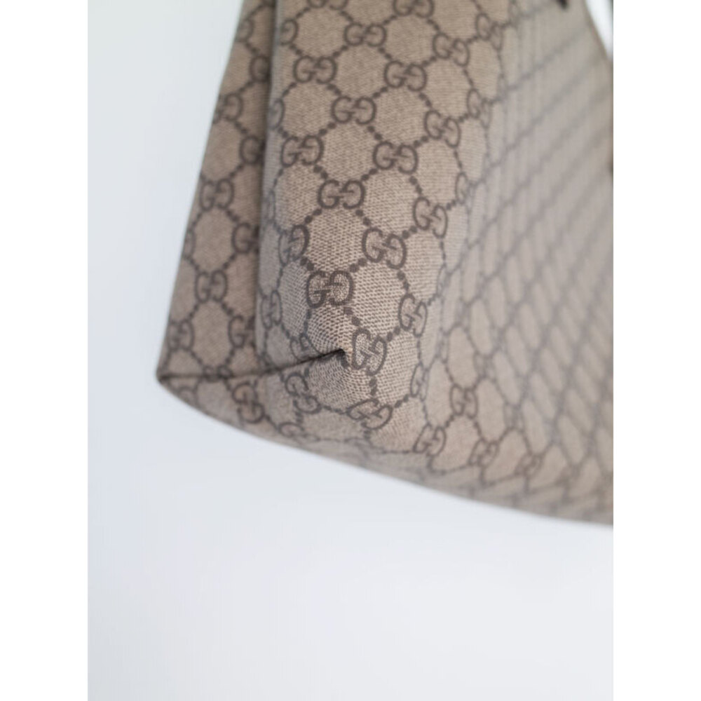 Gucci GG Supreme Tote beige ebony GG coated Brown - Picture 4 of 9